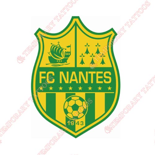 FC Nantes Customize Temporary Tattoos Stickers NO.8324